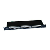 Patch panel FTP árnyékolt Cat5 RJ45 8(8) 24max. csatlakozószám LSA 482,6 mm (19