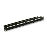 Patch panel UTP árnyékolatlan Cat5 RJ45 8(8) 24max. csatlakozószám 110 482,6 mm (19