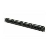 Patch panel UTP árnyékolatlan Cat6 RJ45 8(8) 24max. csatlakozószám LSA 482,6 mm (19