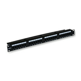 Patch panel UTP árnyékolt +kábelrendező Cat6 RJ45 8(8) 24max. csatlakozószám 110 ASSMANN