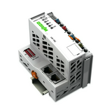 PLC logikai vezérlő moduláris 24V/DC 2xIpariEthernet MODBUS WAGO