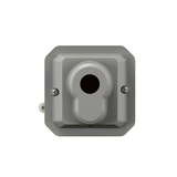 Plexo55 átkapcsoló 1P kulcsos 1-0-2 betét szürke rugós IP55 kulcsos LEGRAND