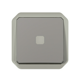 Plexo55 időzítőkapcsoló jelzőfénnyel betét szürke 8A elektronikus sülly. 0,25-15min 1z LEGRAND