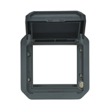 Plexo55 Program Mosaic adapter SQ70/SQ70 antracit csapófedéllel LEGRAND