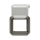 Plexo55 Program Mosaic adapter SQ70/SQ70 antracit zárható csapófedéllel LEGRAND