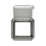 Plexo55 Program Mosaic adapter SQ70/SQ70 szürke zárható csapófedéllel LEGRAND