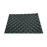 Polipropilén padlólemez rögzítéshez műanyag 400mmx 300mm Haupa