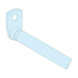Powerclip csatlakozó LinergyFM 200A-es Multicliphez (4db) fém szürke 7016-RAL Prisma G Schneider