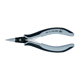 Markolófogó precíziós elektronikai szürke-fekete 135mm-hossz 11.2mm-sz/fej KNIPEX