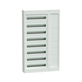 Kiselosztó fali 8x24M kábeltérrel 160A acél 1408mm x 820mm x 191mm IP30 PrismaSeT S Schneider