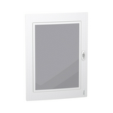 Ajtó átlátszó 4x24M színtelen üveg IP40 550mm x 750mm PrismaSeT XS Schneider