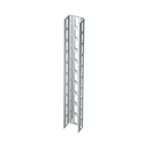 Profilsín perforált 1m U-profil 70mm x 50mm nemesacél 4mm-va/anyag US 7 100 VA4301 OBO-BETTERMANN