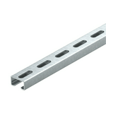 Profilsín perforált 2m C-profil 40mm x 22.5mm nemesacél 2mm-va/anyag MS4022P2000A2 OBO-BETTERMANN