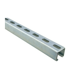 Profilsín perforált 6m C-profil 41mm x 41mm szalaghorganyzott acél RapidStrut 41/L WALRAVEN
