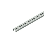 Profilsín perforált 2m C-profil 20mm x 8mm galván/elektrolit horganyzott acél 2910/2 GL Niedax