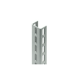 Profilsín perforált 2m U-profil 40mm x 60mm merítetten horganyzott acél sima U 6040/2000 F Niedax
