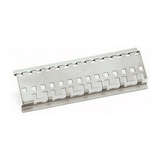 Profilsín speciális perforációval perforált 1m 7.5mm acél 1mm-va/anyag WAGO
