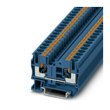 Átmenő sorkapocs TS35 1-szintes 41A 0.5-6mm2 kék rugószorításos PT 6 BU PHOENIX CONTACT