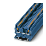 Átmenő sorkapocs TS35 1-szintes 24A 0.14-2.5mm2 kék rugószorításos PT 2,5 BU PHOENIX CONTACT