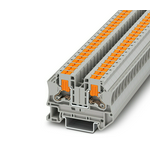 Átmenő sorkapocs TS35 1-szint 2-poz 0.5-6mm2/érvéghüvely 41A szürke PTV 6 PHOENIX CONTACT