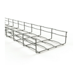 Rácsos kábeltálca 3m rozsdamentes nemesacél U-alak 65mm x 60mm x BFR 60X65 i304 BASOR