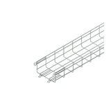 Rácsos kábeltálca galván/elektrolit horganyzott acél U-alak 105mm x 200mm x MTC 105.200 V Niedax