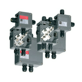 Rb kötődoboz 8P 6,3A/750VAC 6mm2 Ex e 115mm x 115mm x 64mm IP66 műanyag 8118/121-805 R.STAHL