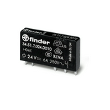 Relé keskeny NYÁK/dugasz 6A 1v 6A 24VDC monostabil IP20 34.51.7.024.0000 FINDER
