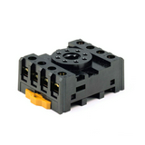 Reléfoglalat MKS-2/61F-GPN8-hez csavaros DIN (kalap)sín 35mm 8-tűs PF083A-E OMRON