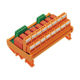 Relémodul 4db beforrasztott relével 8-v csavaros 24VDC monostabil RIMD4/2W/24V- CONTA-CLIP