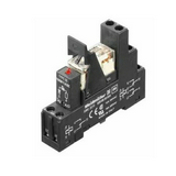 Relémodul aljzattal 8A 2-v csavaros 207-276VAC monostabil RCLKIT 230VAC 2CO LED RT Weidmüller