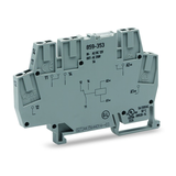 Relémodul keskeny 5A 1-v rugószorításos 230VAC 230VDC monostabil IP20 WAGO