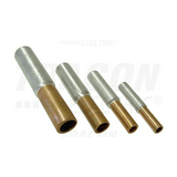 Réz-alumínium toldóhüvely préselhető 0.6/1kV 10mm2-réz 16mm2-aluRM/SM 25mm2-aluSE TRACON