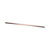 Réz (Cu) gyűjtősín (1,07kg/m) lapos 12mmx 10mmx 2400mm Mi SS 25 Hensel