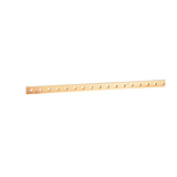 Réz (Cu) gyűjtősín furatos lapos 270A 5mmx 25mmx 1750mm LEGRAND