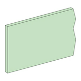 Réz (Cu) gyűjtősín vízszintes (10,95kg/m) lapos 3760A 120mmx 10mmx 2000mm Prisma P Schneider