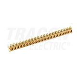 Réz (Cu) sorkapocssín N/PE 101x25mm2-csatl 63A 6.3mm x 10mm x 1000mm TRACON