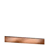 Réz gyújtősín 250A 12mmx 5mmx 241mm kezeletlen ALPHA SIEMENS