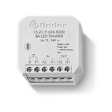 1 csatornás PWM-dimmer LED-szalagokhoz a YESLY rendszerhez, tápfeszültség (12...24)V DC, BLE  15.21.9.024.B200 FINDER