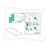 RFID (proximity) kártya EVP1BNS e-autótöltőhöz műanyag EVlink Schneider