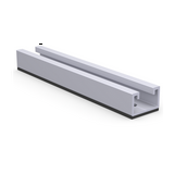 Rövid sín napelem trapézlemezhez alumínium 0.15m Metal TS15 AEROCOMPACT