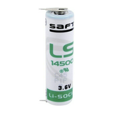 Ipari elem forrasztható lítium-thionyl-klorid (Li-SoCl2) 3.6V lítium Mignon(AA/R6) SAFT