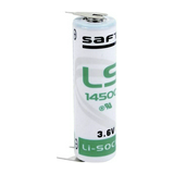 Ipari elem forrasztható lítium-thionyl-klorid (Li-SoCl2) 3.6V lítium Mignon(AA/R6) SAFT