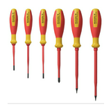 Csavarhúzó készlet 4xlapos/PH1/PH2 piros-sárga 6-darabos SDI SET SLIM S3.5-6.5/PH1/2 Weidmüller