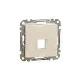 SednaÚj adapterfedél RJ45-höz bézs  Keystone Schneider