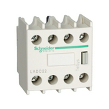 Segédérintkező blokk D-hez előlapra rádugható 2-z 2-ny 10A/AC15/230V TeSys LAD-C Schneider