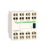 Segédérintkező blokk D-hez előlapra rádugható 2-z 2-ny 10A/AC15/230V TeSys LAD-C Schneider