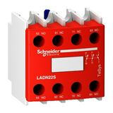 Segédérintkező blokk D-hez előlapra rádugható 2-z 2-ny 10A/AC15/230V TeSys LAD-N Schneider