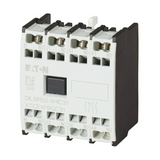 Segédérintkező blokk kontaktorhoz előlapra rádugható 2-z 2-ny 6A/AC15/230V DILM150-XHIC22 EATON