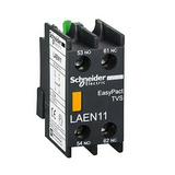 Segédérintkező blokk TVS-hez előlapra beépíthető 1-z 1-ny 8A/AC15/230V TeSys LAE-N Schneider